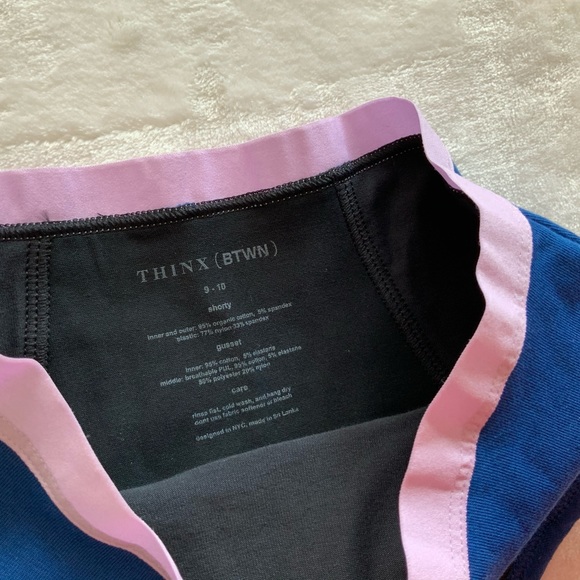 THINX BTWN Girls Shorty Period Proof Underwear - Picture 2 of 3